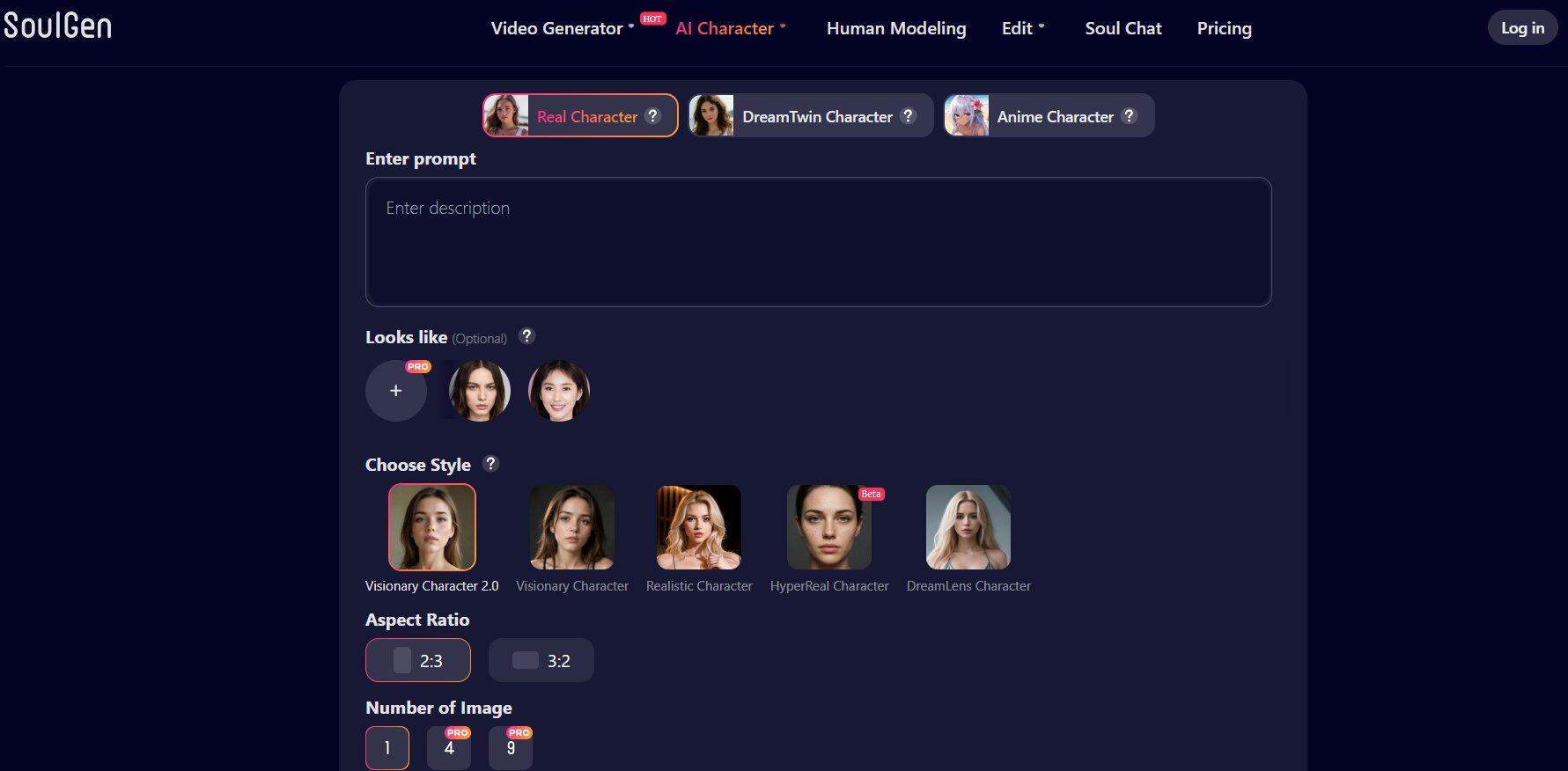 SoulGen AI - Best for AI Image + Character Creation